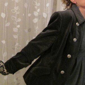 Marc Aurel Sgt. Pepper's Grey Velvet Jacket